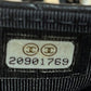 So Black Wallet on Chain Chevron Lambskin