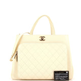 Business Affinity Tote Quilted Caviar Large