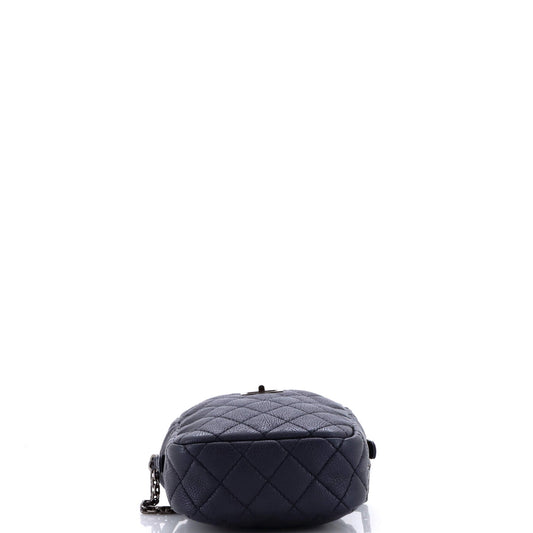 Reissue Camera Bag Quilted Grained Leather Vertical