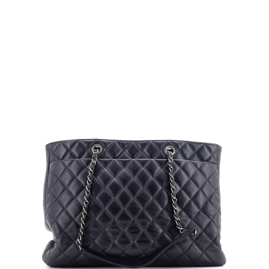 Classic CC Shopping Tote Quilted Calfskin Large