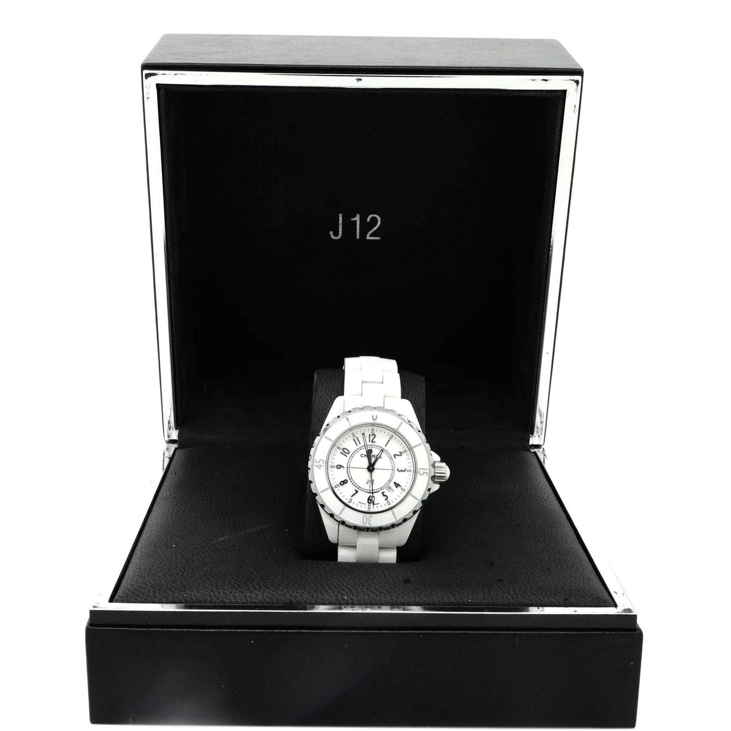 J12 Quartz Watch Ceramic and Stainless Steel 33