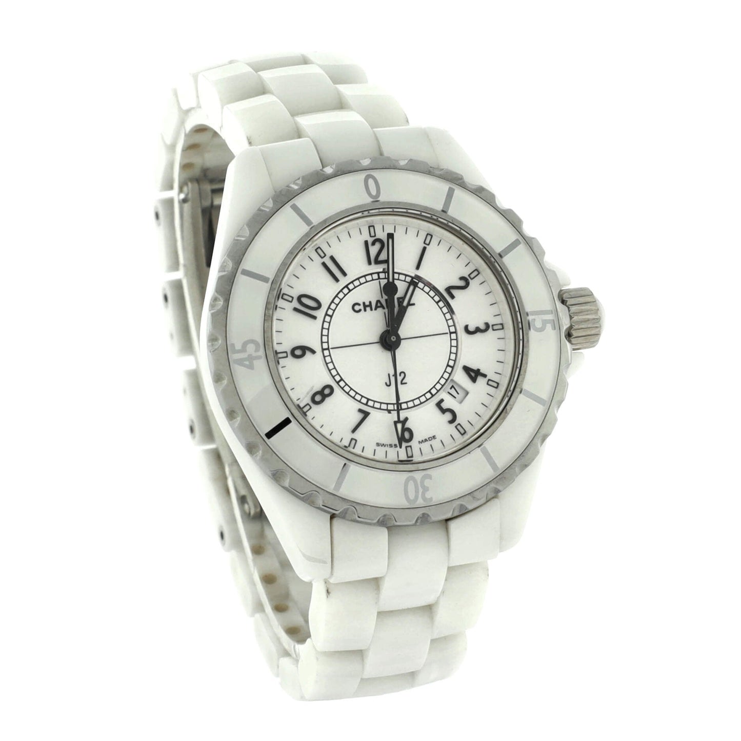J12 Quartz Watch Ceramic and Stainless Steel 33