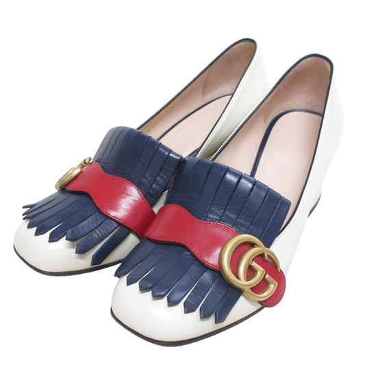 Gucci GG Marmont Leather Pumps