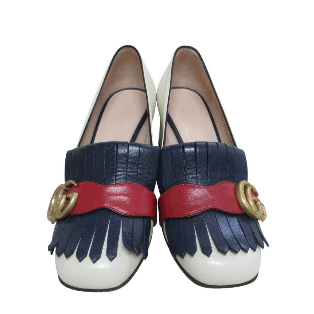 Gucci GG Marmont Leather Pumps
