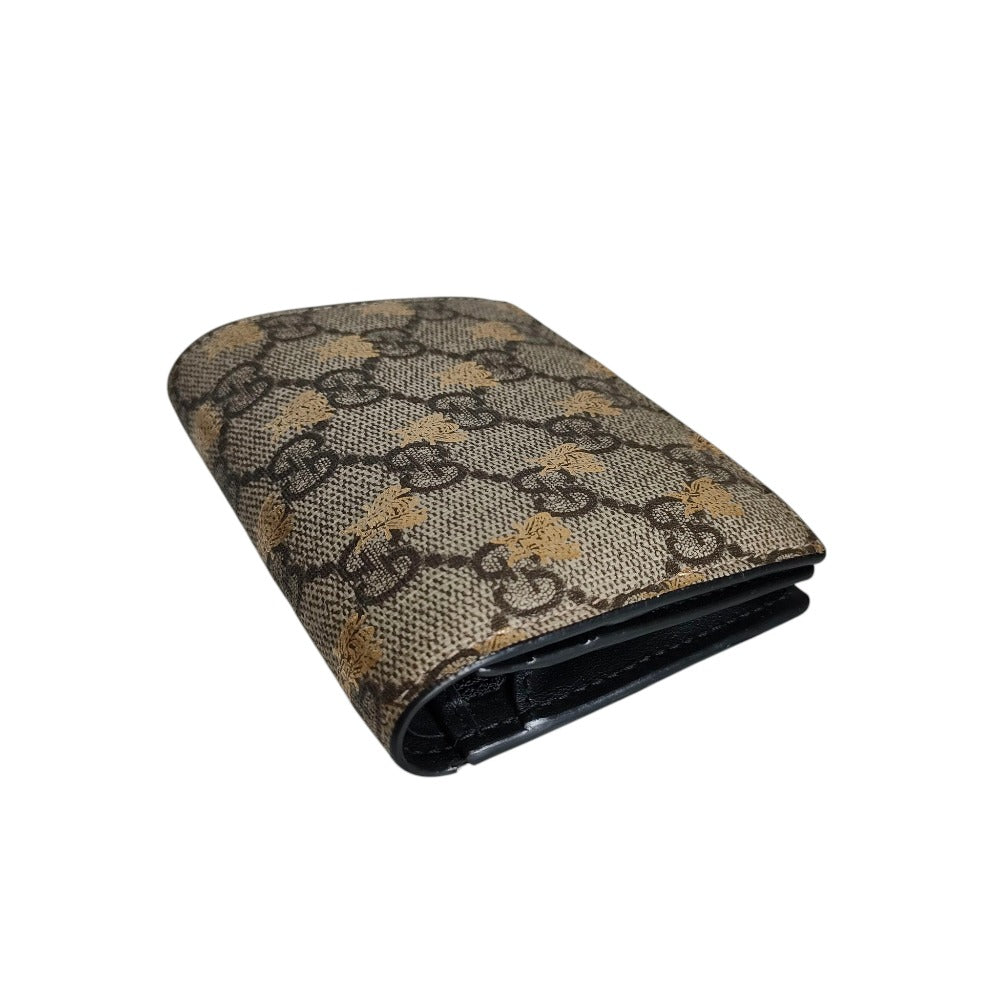 Gucci GG Supreme Bee Compact Wallet