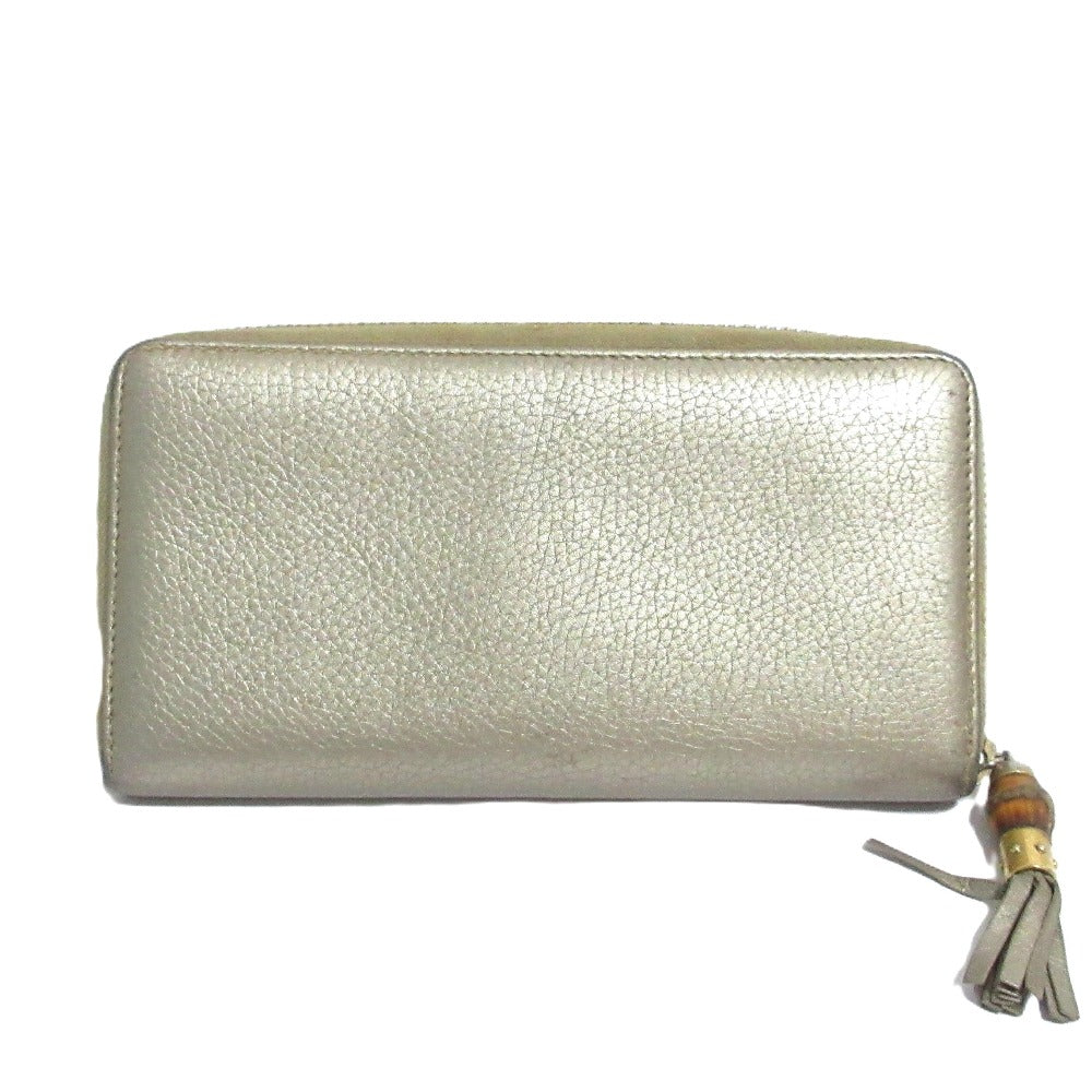 Gucci Swing Bamboo Long Wallet
