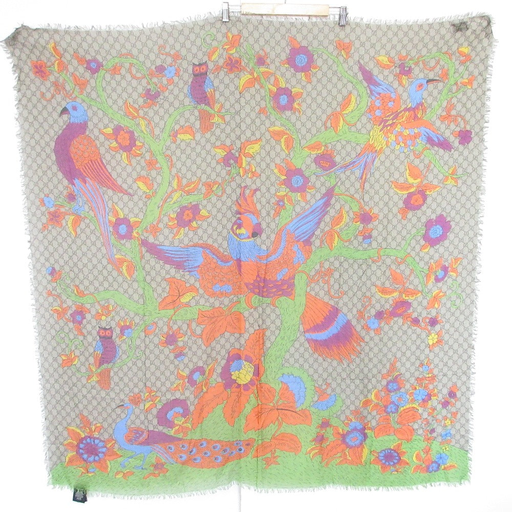 Gucci Jubilee Print Modal Silk Large Scarf