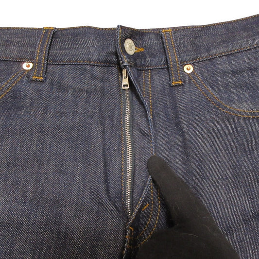 Gucci Logo Patch Denim Pants