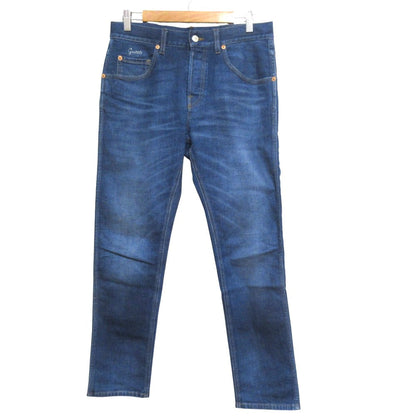Gucci Logo Patch Denim Pants