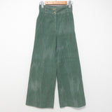 Gucci Butterfly Embroidery Corduroy Wide Pants