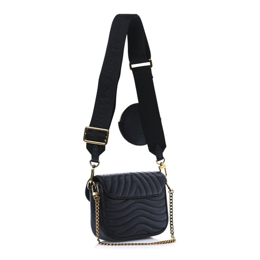Louis Vuitton Calfskin New Wave Multi Pochette Black
