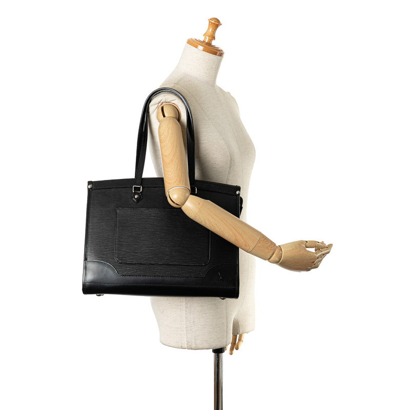Louis Vuitton Epi Madeleine GM Shoulder Bag M59342 Noir Black Leather  Louis Vuitton