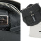 Prada Nylon Leather Shoulder Bag Pouch NERO Black BT8994