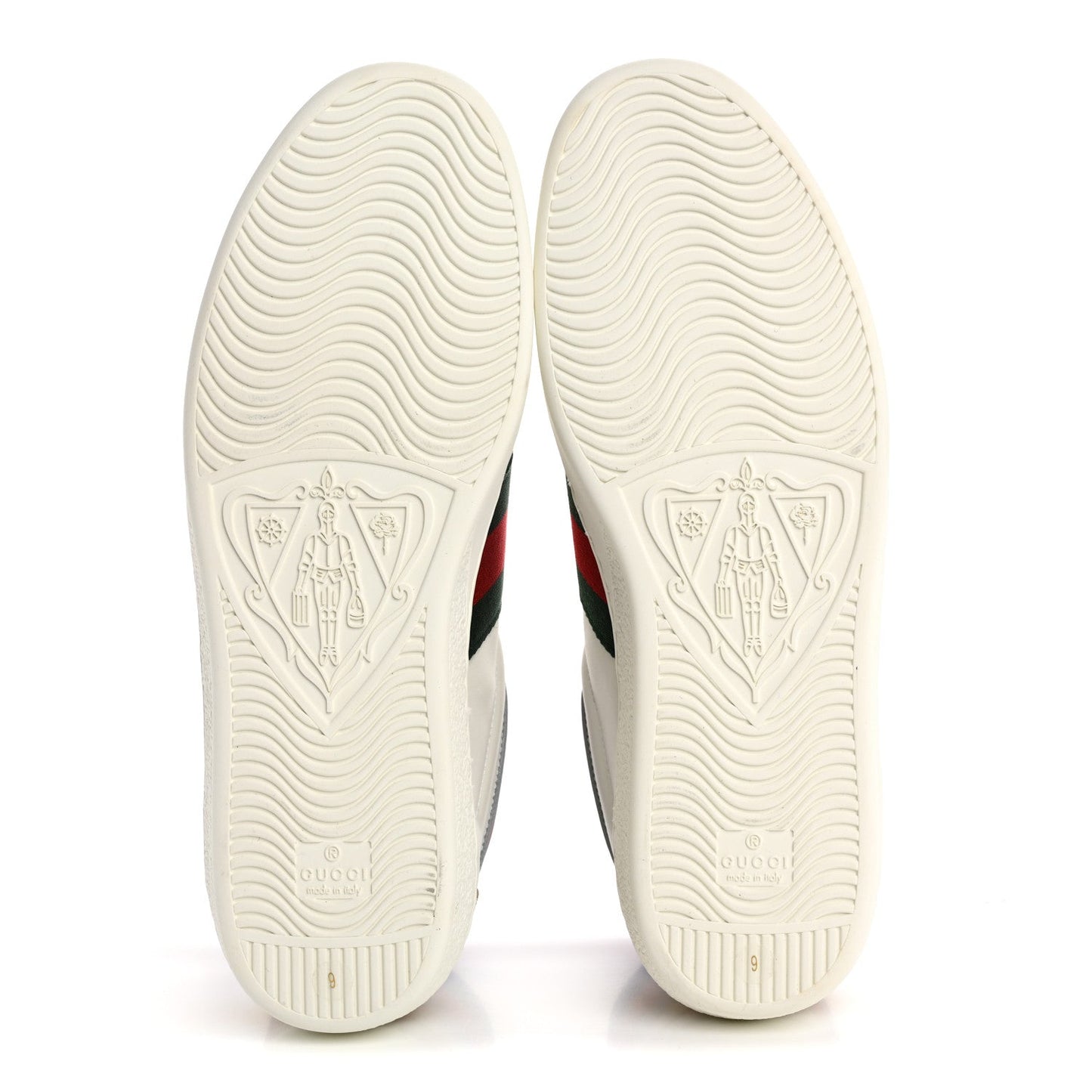 Amelia Calfskin Web Mens Ace High Top Sneakers 9 White Bright Splash