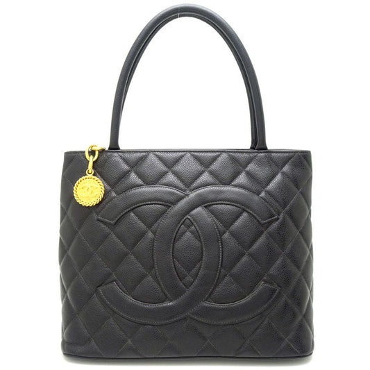 Chanel Reissue Tote Bag Caviar Skin Black