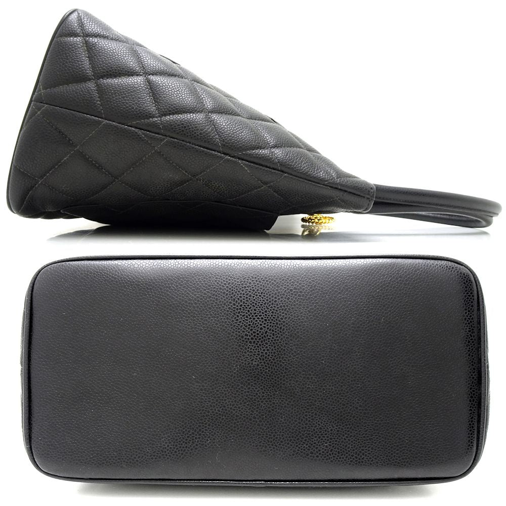 Chanel Reissue Tote Bag Caviar Skin Black