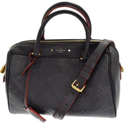 Louis Vuitton Speedy Bandouliere 30NM Monogram Implant Handbag
