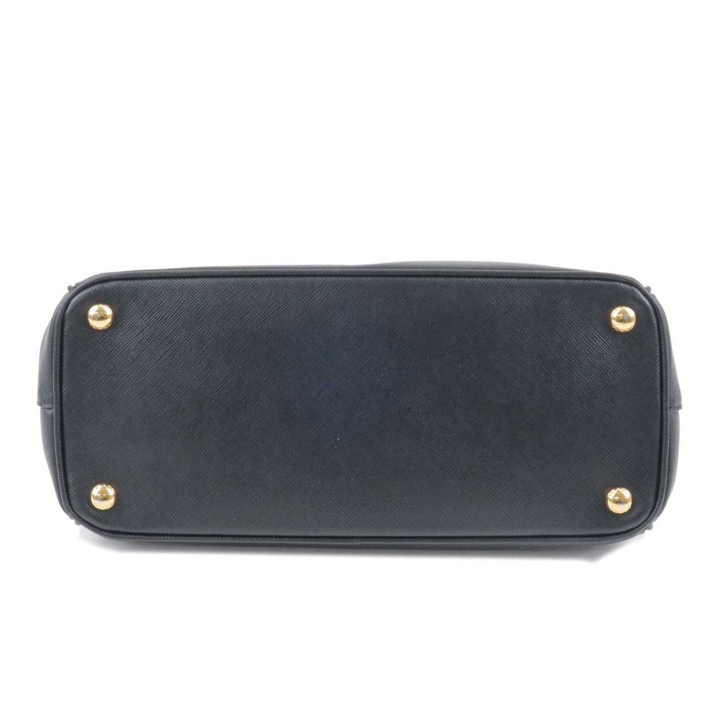 Prada Leather 2Way Hand Bag Shoulder Bag NERO Black BN1801