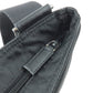 Prada Logo Nylon Leather Shoulder Bag NERO Black