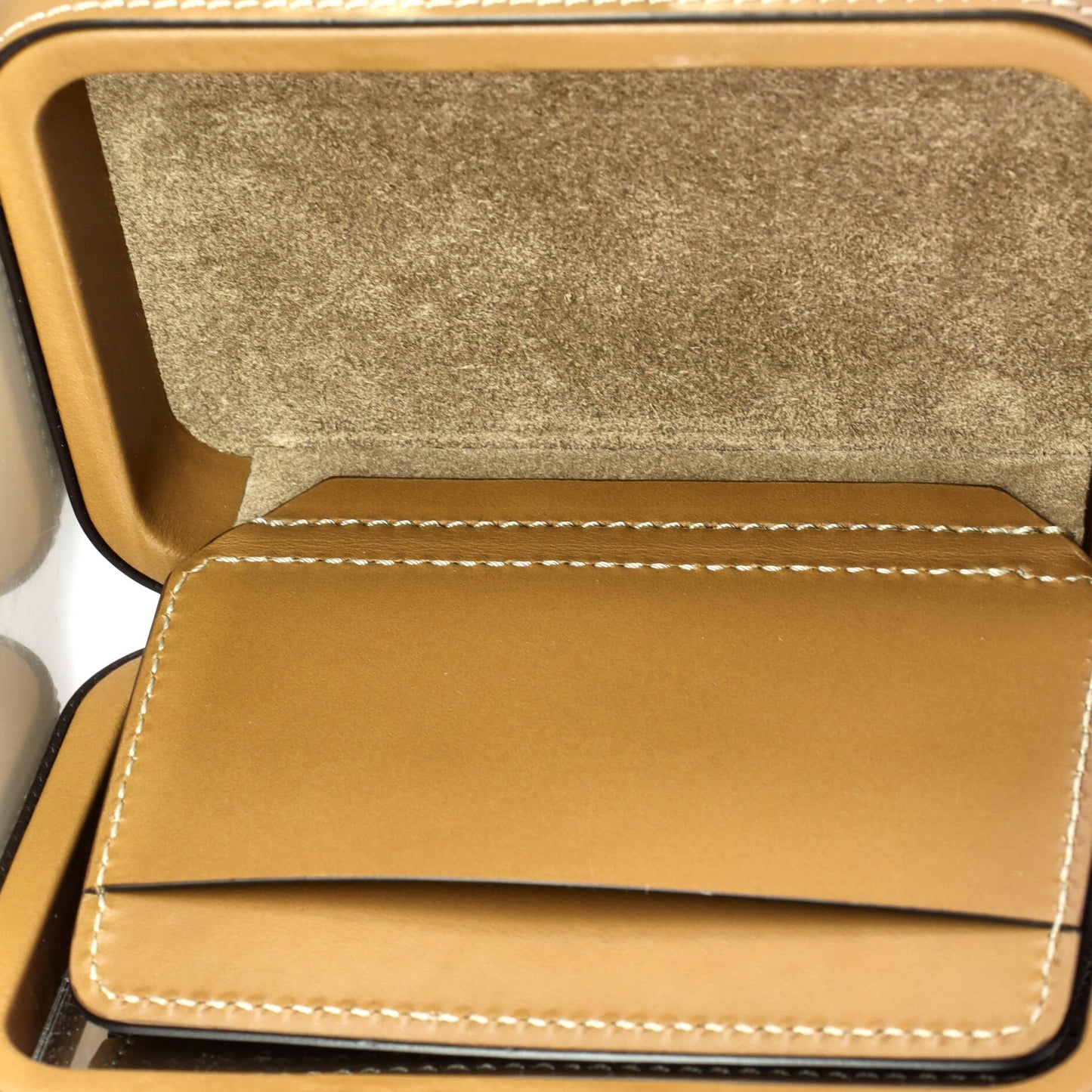 Box Clutch with Chain Zucca Canvas Mini