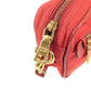 Prada Logo Nylon Leather Shoulder Bag ROSSO Red BT0773