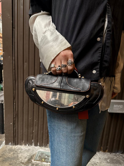 Fendi Zucca Vanity Mirror Shoulder Bag