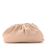 Bottega Veneta Smooth Butter Calf The Pouch Oversized Clutch Nude