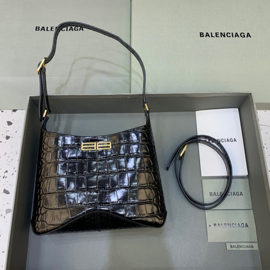 BLN-Ciaga XX Small Hobo Bag In Black, For Women,  Bags 7.8in/20Amelia 6955892108X1000