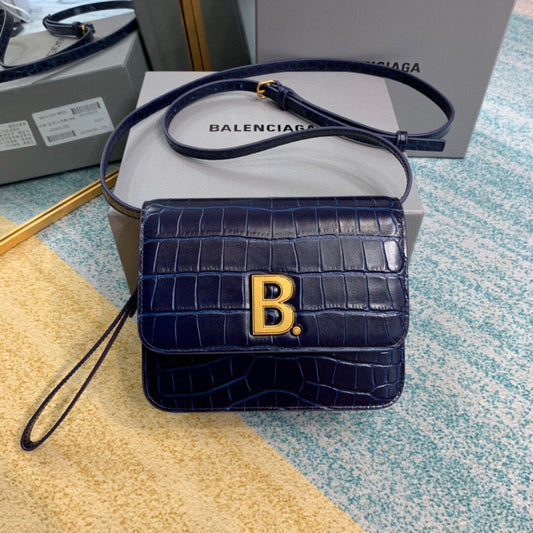 BLN-Ciaga Bolso Bandolera B In Dark Blue , For Women,  Bags 7in/18cm
