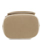 Prada Logo Jacquard Leather 2Way Bag Hand Bag Beige 1BH038