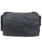 Prada Logo Nylon Leather Shoulder Bag NERO Black BT0644