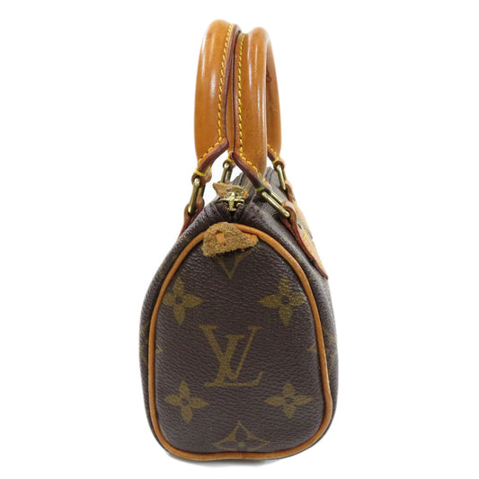 Louis Vuitton Mini Speedy Handbag Monogram Canvas