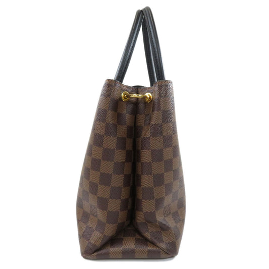 Louis Vuitton LV Riverside Damier Ebene Handbag Canvas