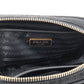 Prada Logo Nylon Leather Ribbon Shoulder Bag Black 1N1727