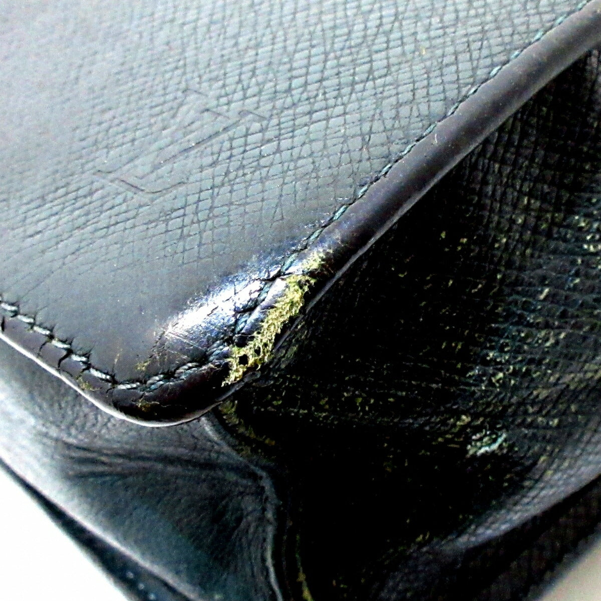 Louis Vuitton Pochette Clad Episea Taiga Leather Handbag
