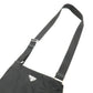 Prada Logo Nylon Leather Shoulder Bag NERO Black VA0053