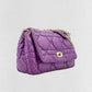 CHRISTIAN DIOR Milly La Foret Purple Shoulder Bag