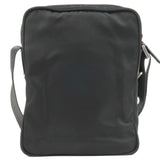 Prada Leather Hand Bag Pouch Purse Crossbody Bag Black 1N1439