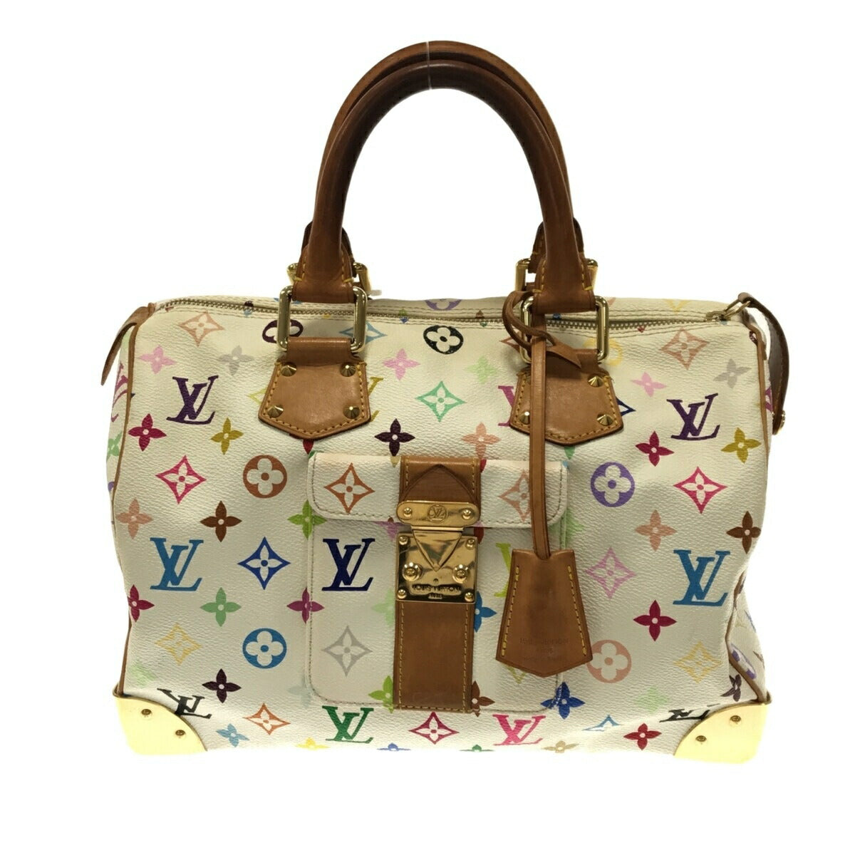 Louis Vuitton Speedy 30 Monogram Multicolor Canvas  Handbag