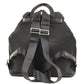 Prada Logo Nylon Leather Ruck Sack Back Pack Bag Black 1BZ811