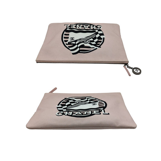 Chanel bag La Pausa Bay Pouch O-Case Light Pink