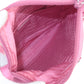 Prada Logo Nylon Leather Shoulder Bag Pink 1BH716