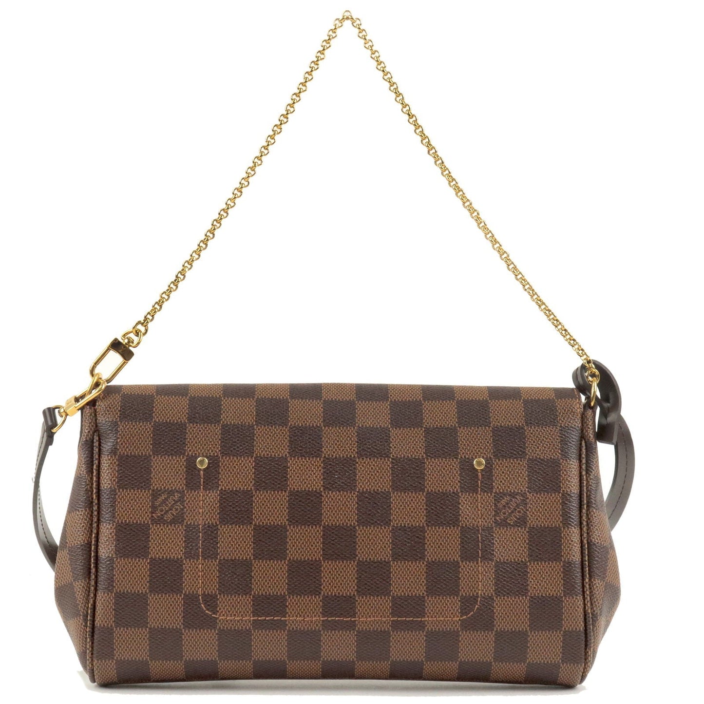 Louis Vuitton Damier Ebene Canvas Favorite MM Shoulder Bag