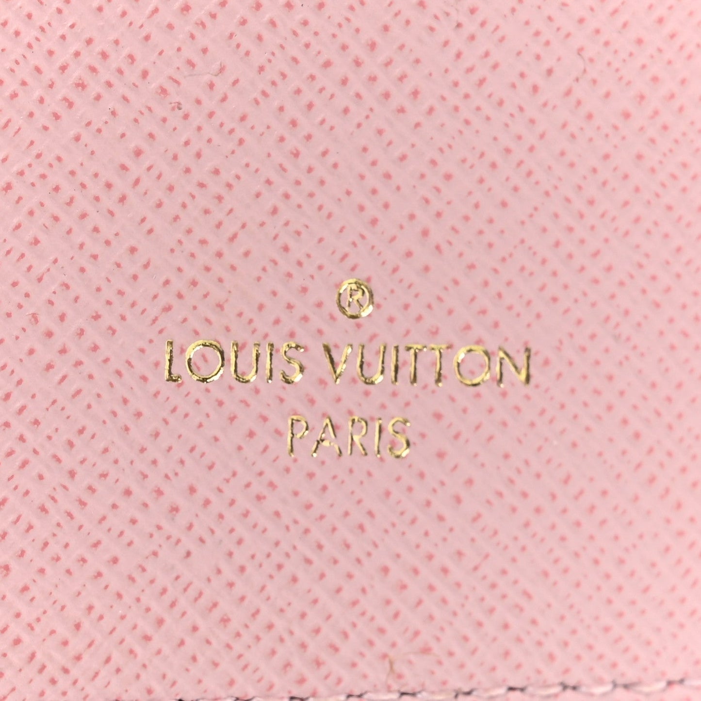 Louis Vuitton Damier Azur Victorine Wallet Rose Ballerine