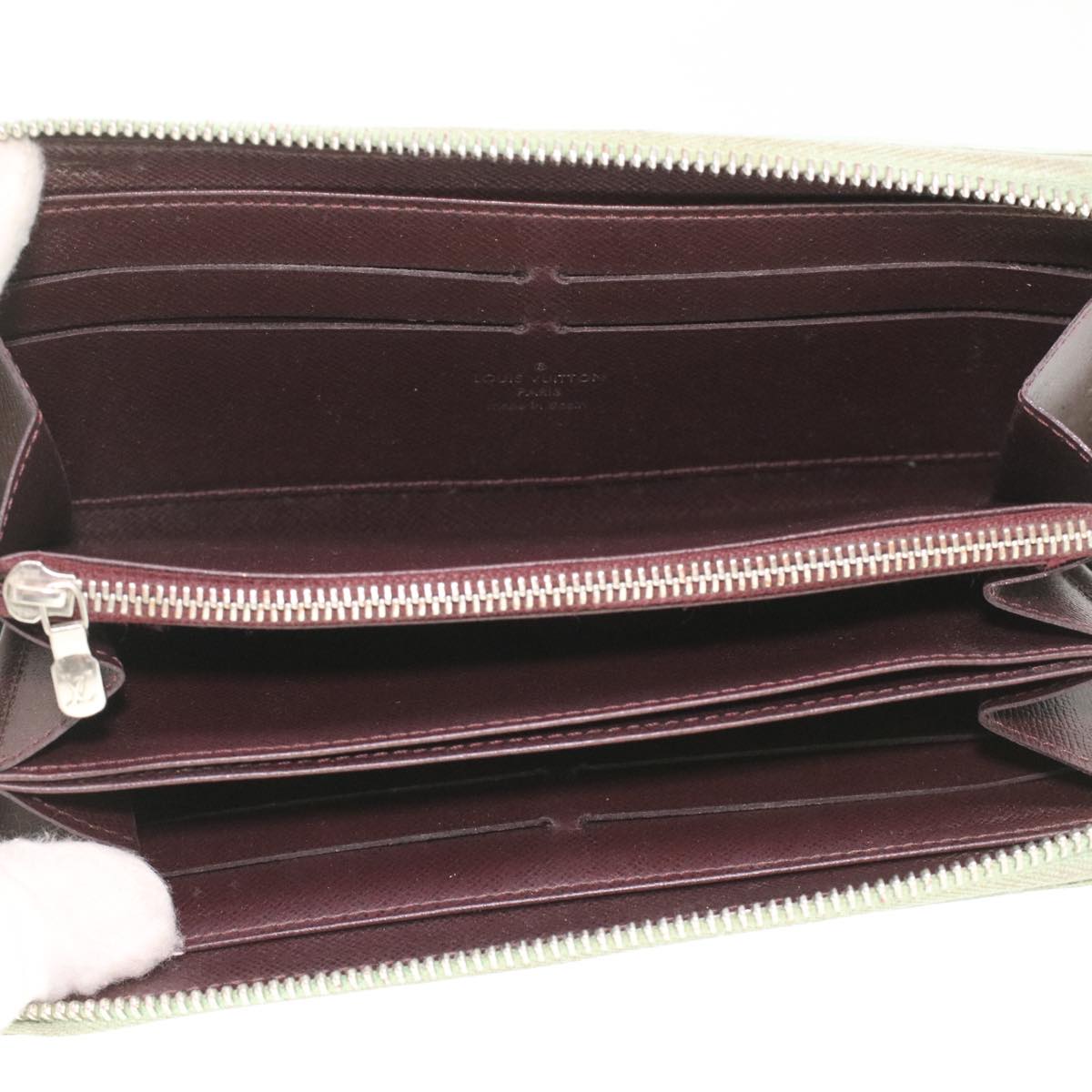 LOUIS VUITTON Epi Electric Zippy Wallet Long Wallet Amand M60313 LV Auth 36717