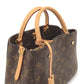 Louis Vuitton Monogram Montaigne BB Nume Leather Shoulder Bag