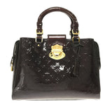 Louis Vuitton Melrose Avenue  Patent Leather  Handbag  Amaranto