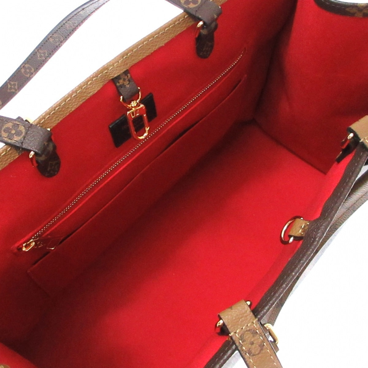 Louis Vuitton On The Go GM Monogram Reverse Canvas Tote Bag