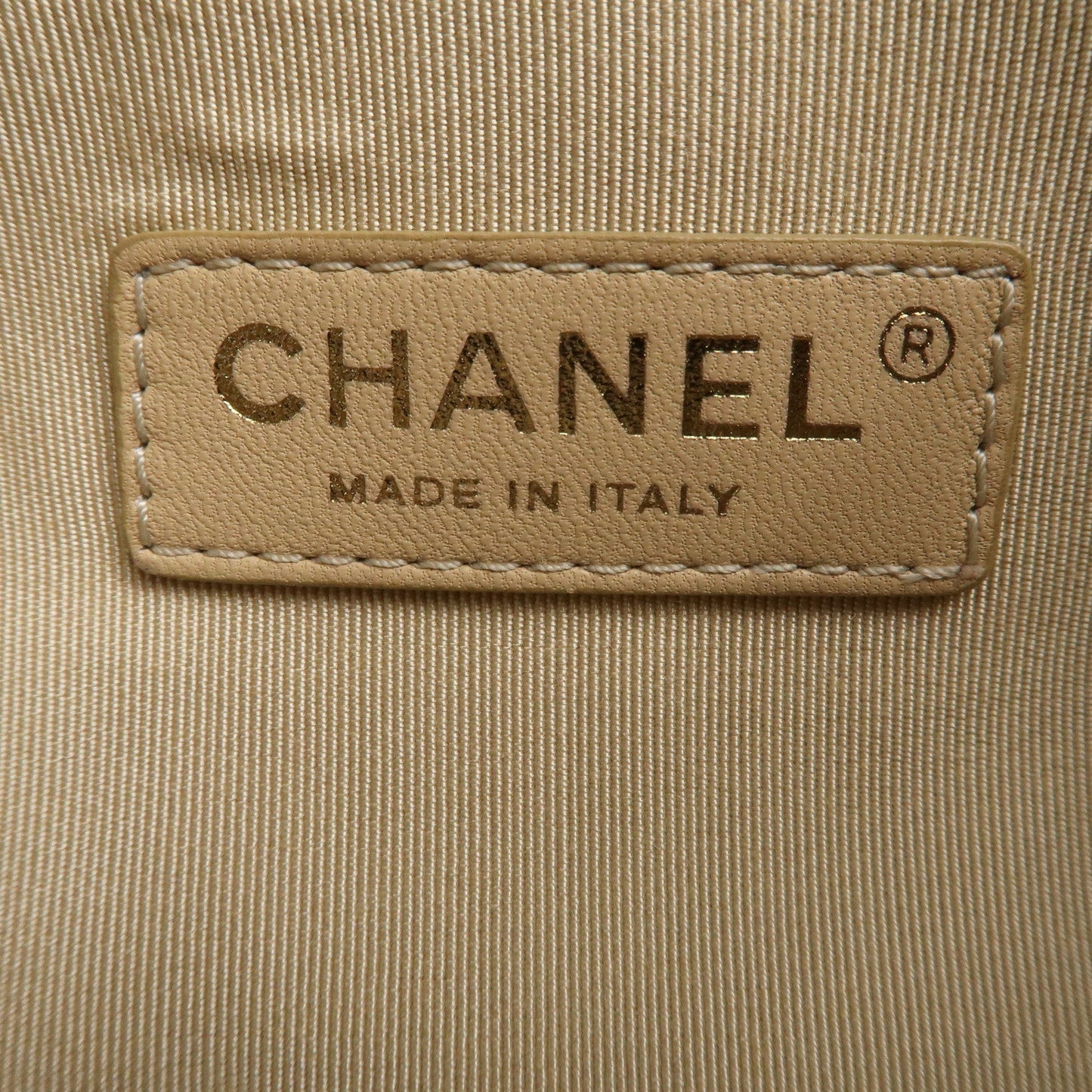 CHANEL Matelasse Lamb Skin Chain Shoulder Bag Black   Gold