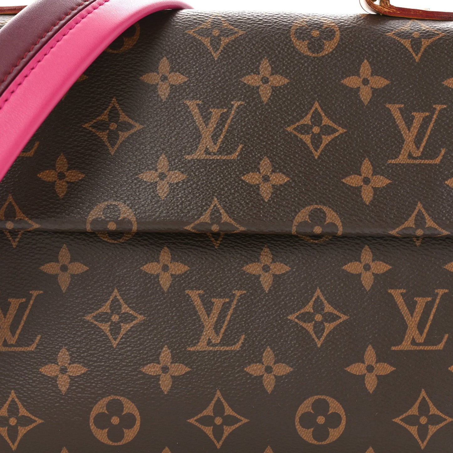Louis Vuitton Monogram Cluny BB Bordeaux Fuchsia